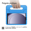 Coque de protection KidsCase avec poignée pour tablette Samsung Galaxy Tab A9 8.7 pouces - Bleu
