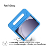 Coque de protection KidsCase avec poignée pour tablette Samsung Galaxy Tab A9 8.7 pouces - Bleu