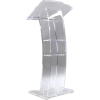 Pupitre plexiglas Vigelis - transparent