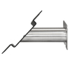 Support mural modulaire VESA 100 / 200 - acier inoxydable