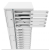 Casier de chargement pour 24 tablettes jusqu'à 14 pouces Zioxi Volt Bay VTB1-24S-UA-CP - verrouillage à combinaison - USB-A