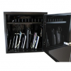Armoire de chargement USB-C BRVDC16 pour 16 appareils mobiles jusqu'à 17 pouces - noir