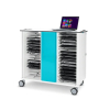 Chariot de recharge pour 16 ordinateurs portables - gestion réseau & portail web Zioxi onView - serrure RFID