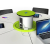 Tour d'alimentation câblée Zioxi powerHub Tower - 4 prises / 2 connexions USB-A / 2 connexions USB-C